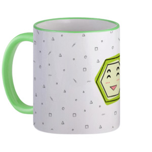 Mug 6 Moods Midori - Mug Gagang Warna