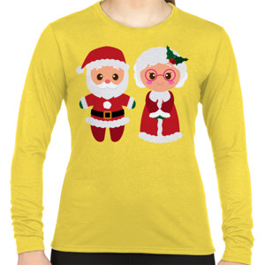 Kaos mr & mrs santa