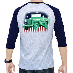 Kaos Raglan Willys MB