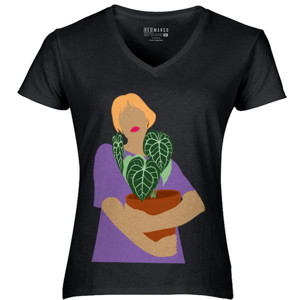 Kaos PLANT LOVER GRAPHIC VECTOR (no background)