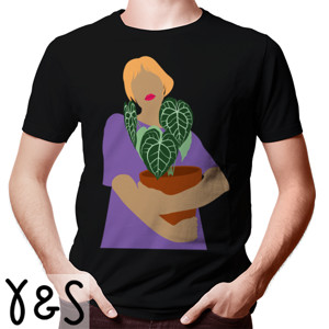 Kaos PLANT LOVER GRAPHIC VECTOR (no background)