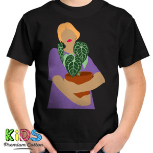 Kaos PLANT LOVER GRAPHIC VECTOR (no background)
