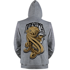 Jaket Hoodie Timekeeper Gray