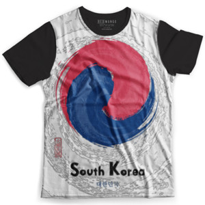 Kaos Fullprint South Korea