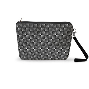 Pouch Trapesium Black pattern