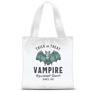 Tas Tote Fullprint Tote Bag Halloween Theme