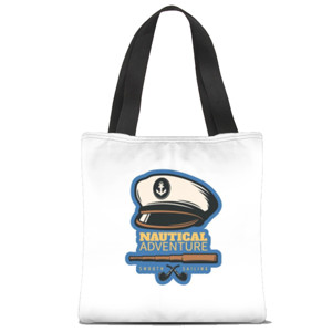 Tas Tote Fullprint Tote Bag Marine Themes