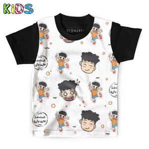 Kaos Anak Full-Print Sahabat Wowo
