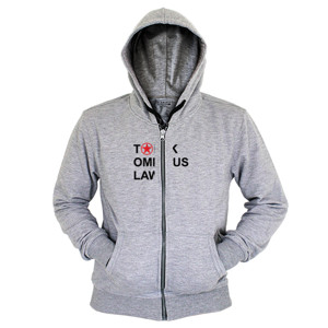 Hoodie Zipper tolak omnibus law