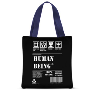 Tas Tote Fullprint Human being
