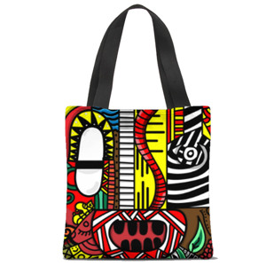 Tas Tote Fullprint "Dibungkam Lama"