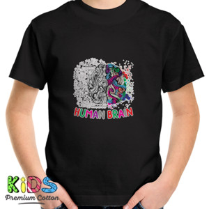 Kaos ANAK KARAKTER HUMAN BRAIN