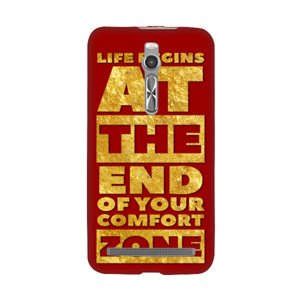 Typography Life Begins Casing HP