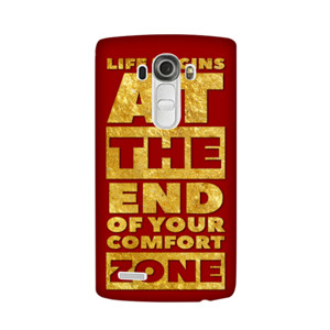 Typography Life Begins Casing HP