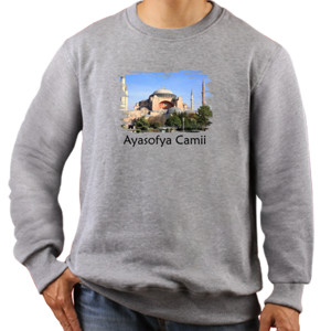 Jaket Sweater Masjid Hagia Sophia