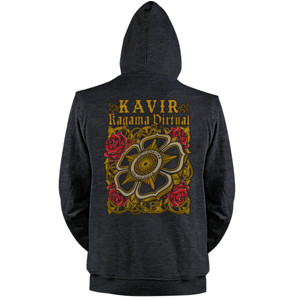 Jaket Hoodie KAVIR KAGAMA VIRTUAL ON BACK