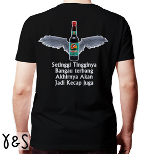 Kaos QUOTES STRESS (2) BANGO