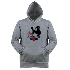 Jaket Hoodie ZECLOTH, Amazing Mom