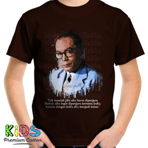 Kaos Quotes Bung Hatta 