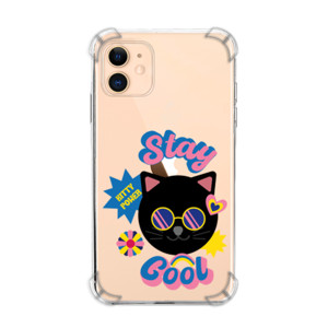 Casing HP Stay Cool Black Kitty