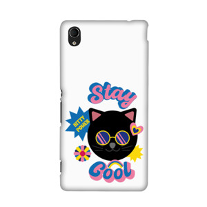 Stay Cool Black Kitty Casing HP