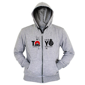 Hoodie Zipper tokyo 01