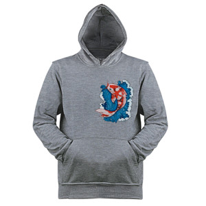 Jaket Hoodie ikan koi 03