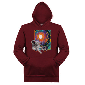 Jaket Hoodie Astronaut Portal