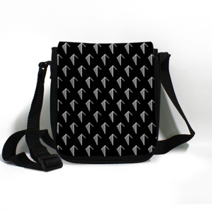 Tas Selempang Arrows going up pattern (Dark) - Tas kecil