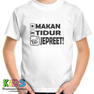 Kaos Makan Tidur Fotografi