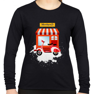 Kaos Kaos Wanita Lengan Panjang