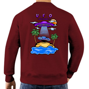 Jaket Sweater Alien UFO