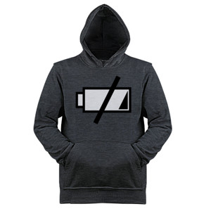 Jaket Hoodie Lowbat (Low Battery)