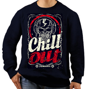 Jaket Sweater CHILL OUT NYC DENIM  super grunge