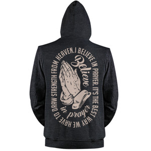 Jaket Hoodie BELIEVE IN PRAYER