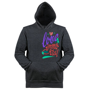 Jaket Hoodie LOVE IS IMMORTAL