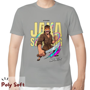 Kaos Kaos Jaka Sembung Wayang Poly Soft