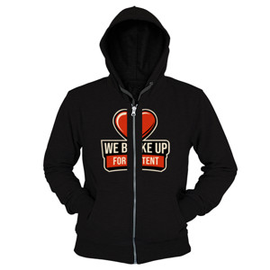 Hoodie Zipper We Broke Up For Views" 1978 Style Streetwear