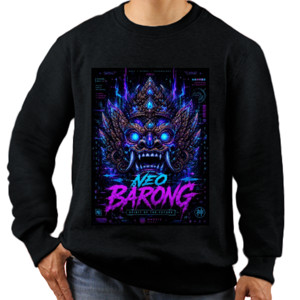 Jaket Sweater FUTURISTIC BARONG CYBER