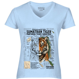 Kaos Kaos Custom Harimau Sumatra Sumatra Tiger Premium
