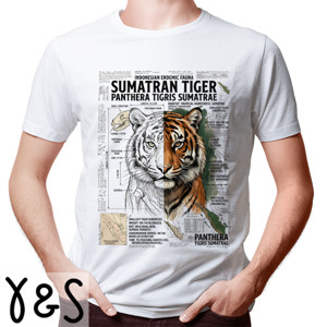 Kaos Kaos Custom Harimau Sumatra Sumatra Tiger Premium