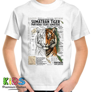 Kaos Kaos Custom Harimau Sumatra Sumatra Tiger Premium