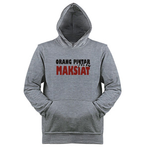 Jaket Hoodie Design Jauhi Maksiat