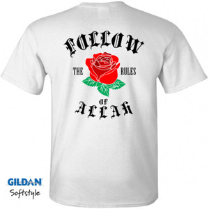 Kaos Kaos Muslim Follow the Rules of Allah