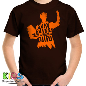 Kaos Saya Bangga Jadi Guru - Orange