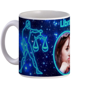 Mug Libra Blue Zodiac