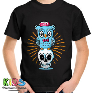 Kaos Burung Hantu Tengkorak