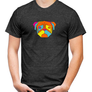 Kaos Geometric Dog