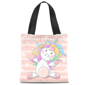 Tas Tote Fullprint CUTE UNICORN
