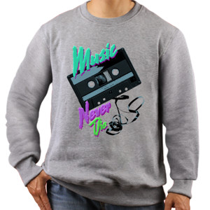 Jaket Sweater Music Never Die